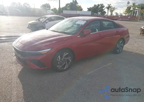 2024 Hyundai Elantra Limited from USA, damaged, VIN KMHLP4DG0RU804095